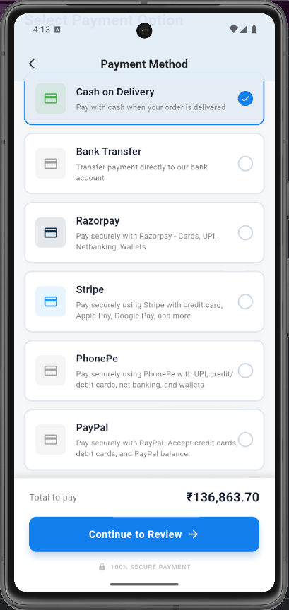 Cartxis Ecommerce screen 5